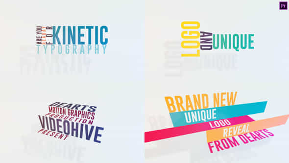 Kinetic Typography Pack - VideoHive 45574685