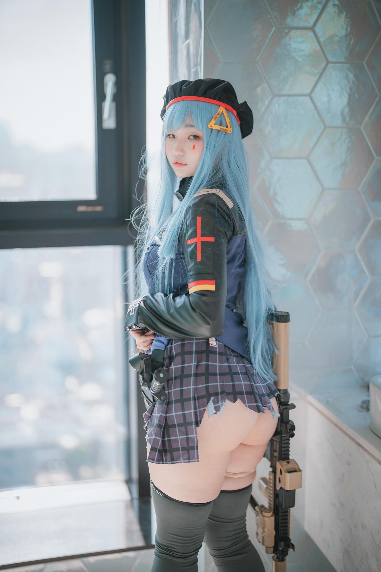 Mimmi 밈미, DJAWA ‘Girls’ Frontline HK416 Damaged Ver.’ Set.01(18)