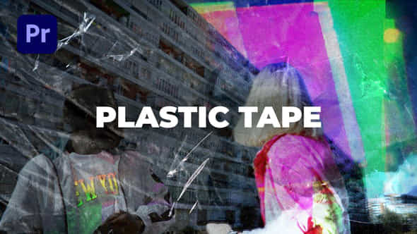 Plastic Tape Transitions - VideoHive 51366333