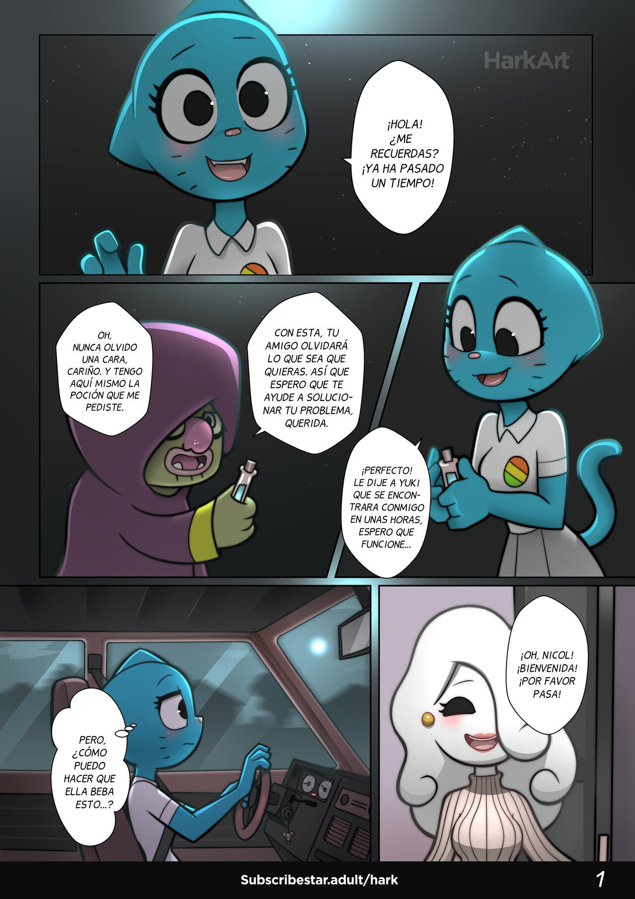 [Hark Art] The Amazing Surprise 2 (The Amazing World of Gumball) (Ongoing) [Spanish] [Kamus2001]