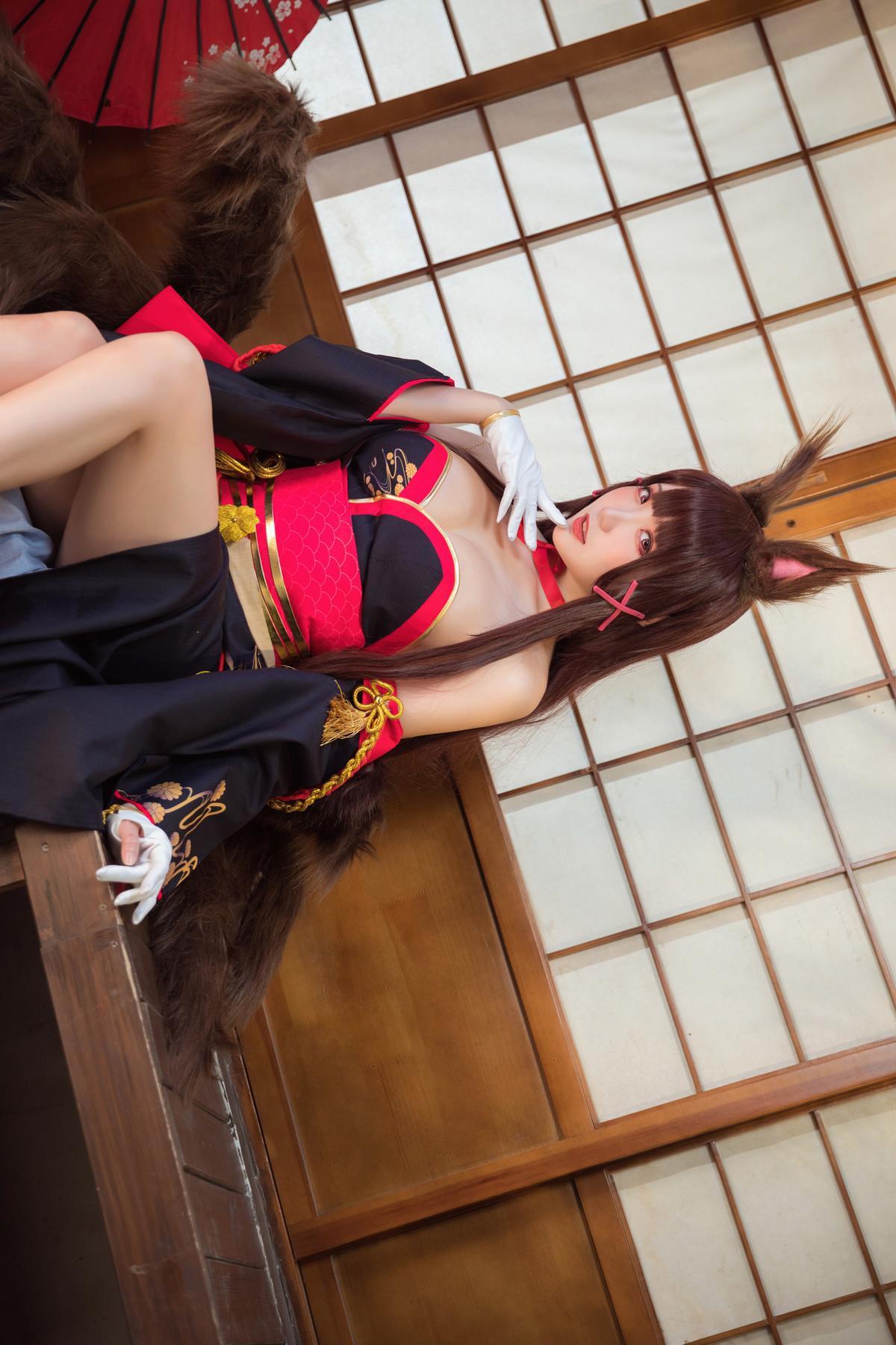 Cosplay 瓜希酱 赤城 Akagi(29)