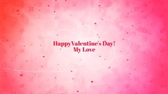 Valentines Day Wishes - VideoHive 35915451