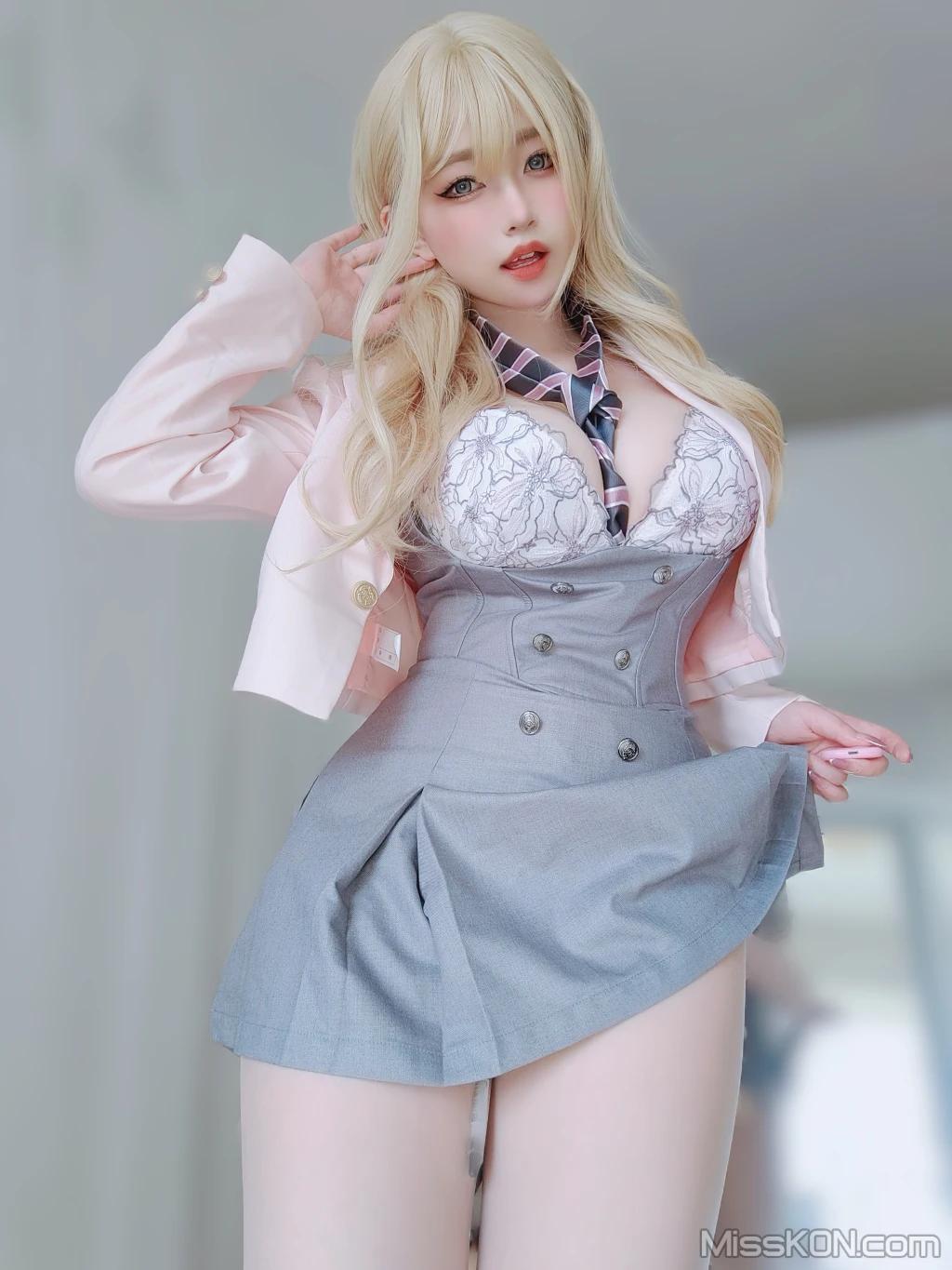 Coser@女主K: 催眠傲娇的前辈 (78 photos)(28)