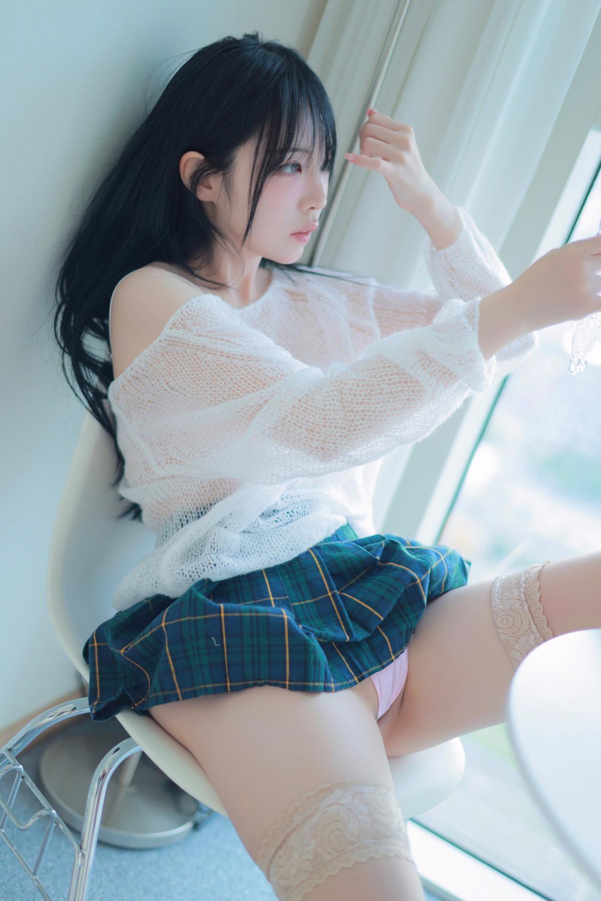 Rinaモモリナ, Patreon ‘Extra-short Plaid Skirt’ Set.02(28)