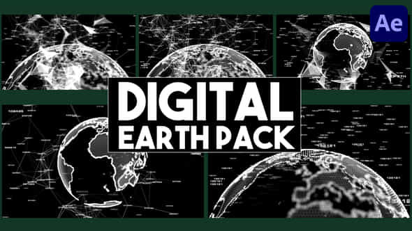 Digital Earth Pack - VideoHive 44502496