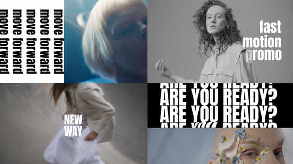 Fast Rhythmic Typography Pp - VideoHive 49467712
