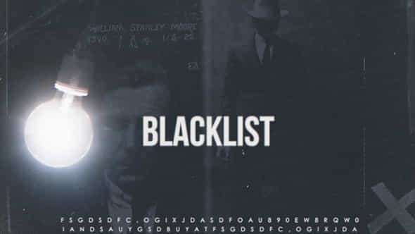 Blacklist - VideoHive 14744257