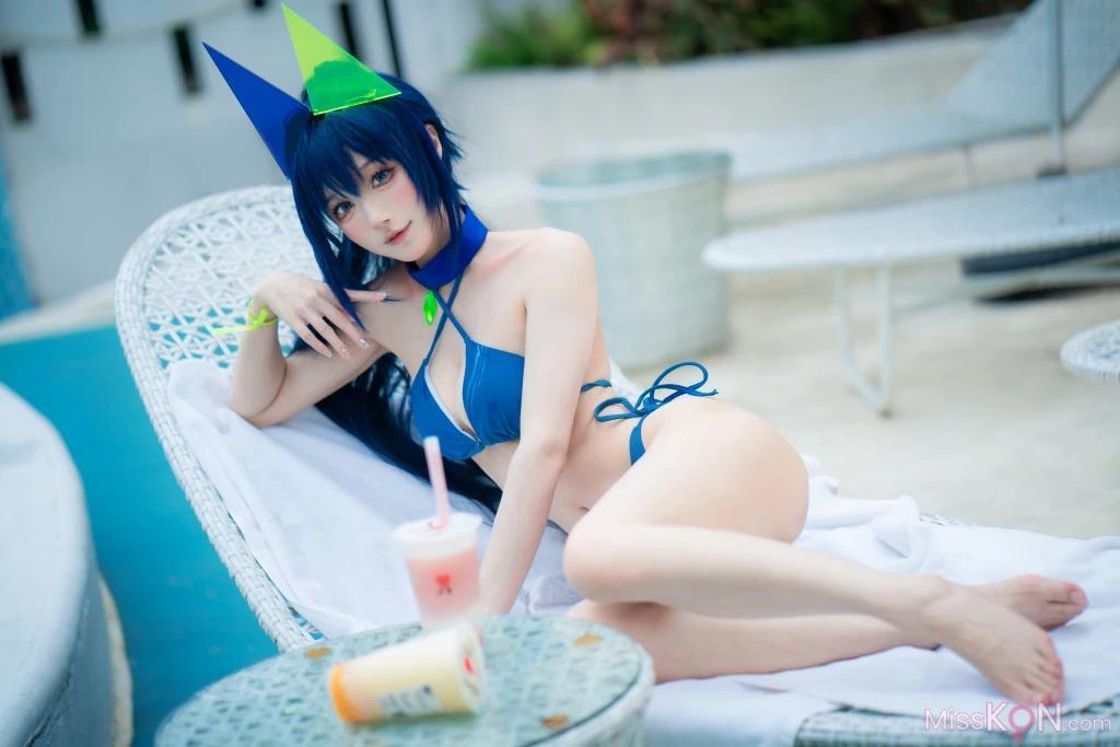 Coser@阿包也是兔娘: 花园泳装 (35 photos)(24)