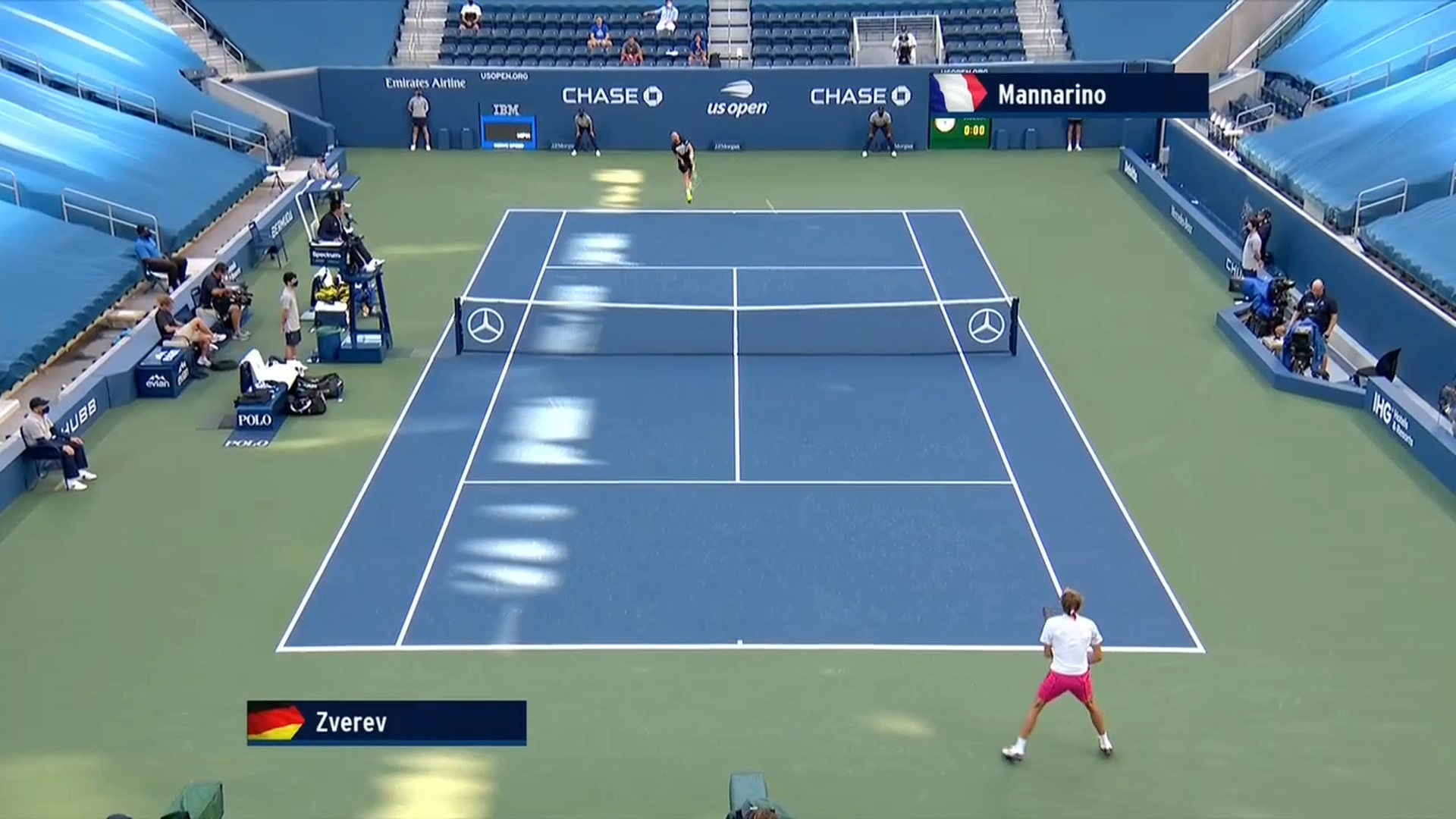 TENNIS: US Open 3rd Round - Alexander Zverev vs Adrian ...