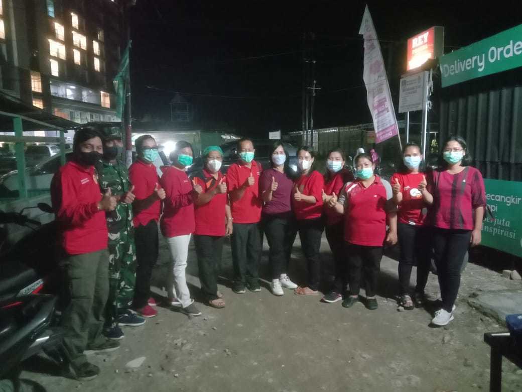 BIN Daerah Sumut Gelar Vaksinasi Usai Shalat Tarawih di Balige Kabupaten Toba