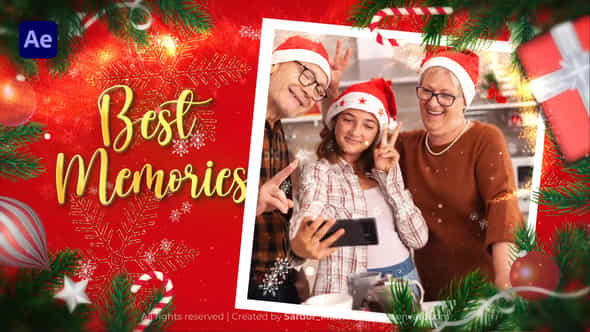Merry Christmas Slideshow 2025 - VideoHive 55628098