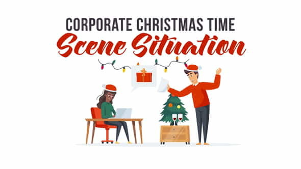 Corporate Christmas time - Explainer - VideoHive 29437357