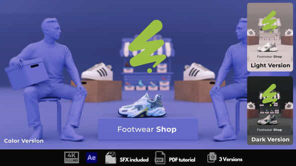 Footwear Shop - VideoHive 54216081