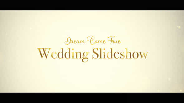 Wedding Slideshow - VideoHive 48370015