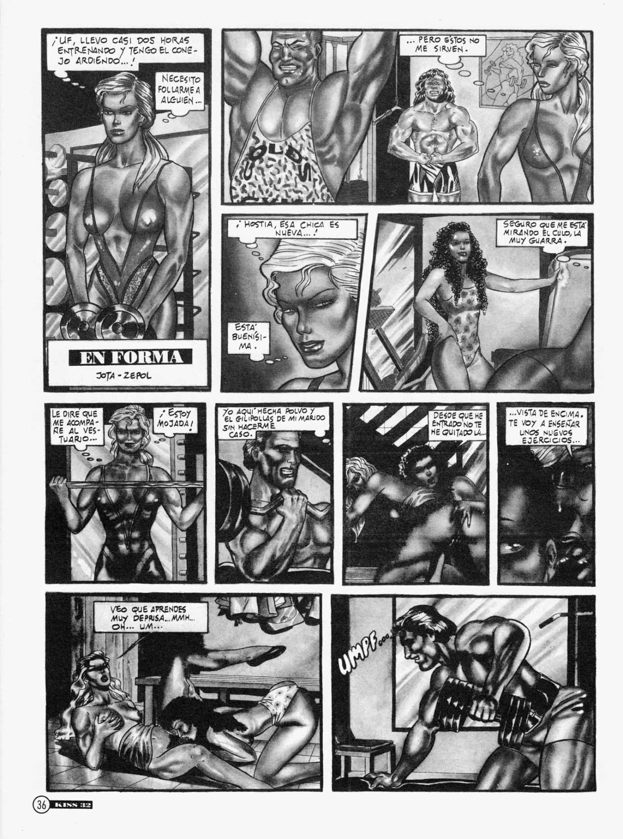 Kiss Comix 32 - 35