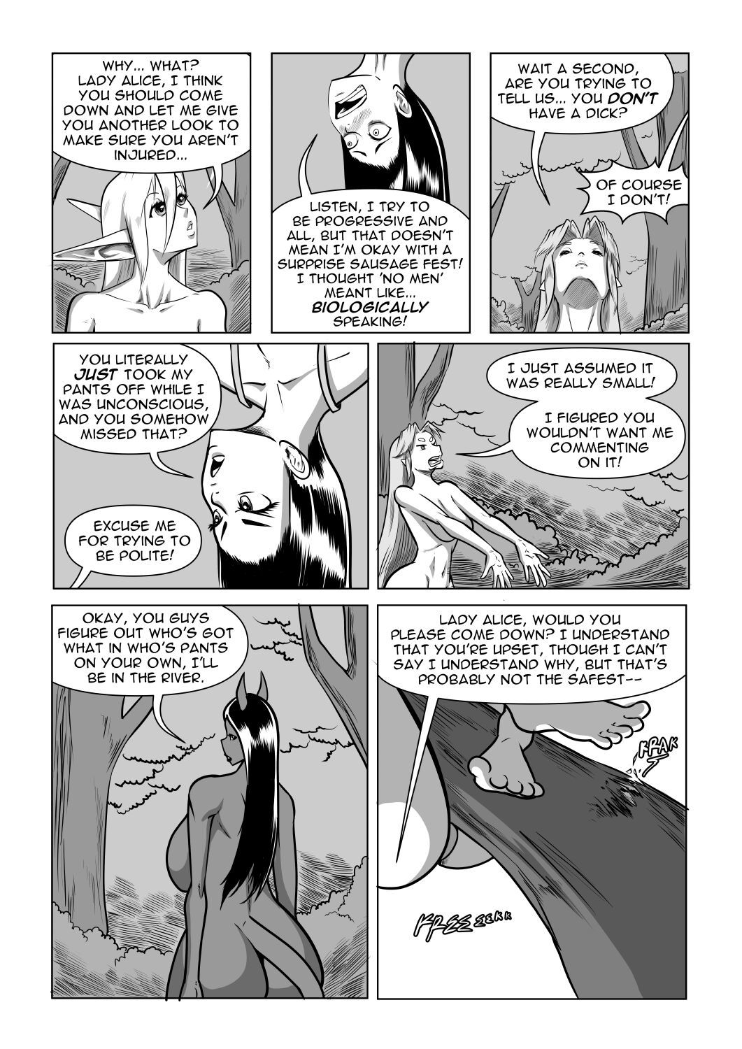 [Bakuhaku] Alice in No Man's Land (ongoing)