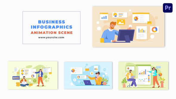 Flat 2D Business - VideoHive 47881807