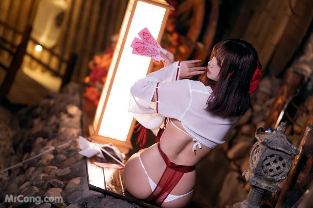 Coser@yuuhui玉汇 No.33: 祝巫神女 (120 photos)(24)