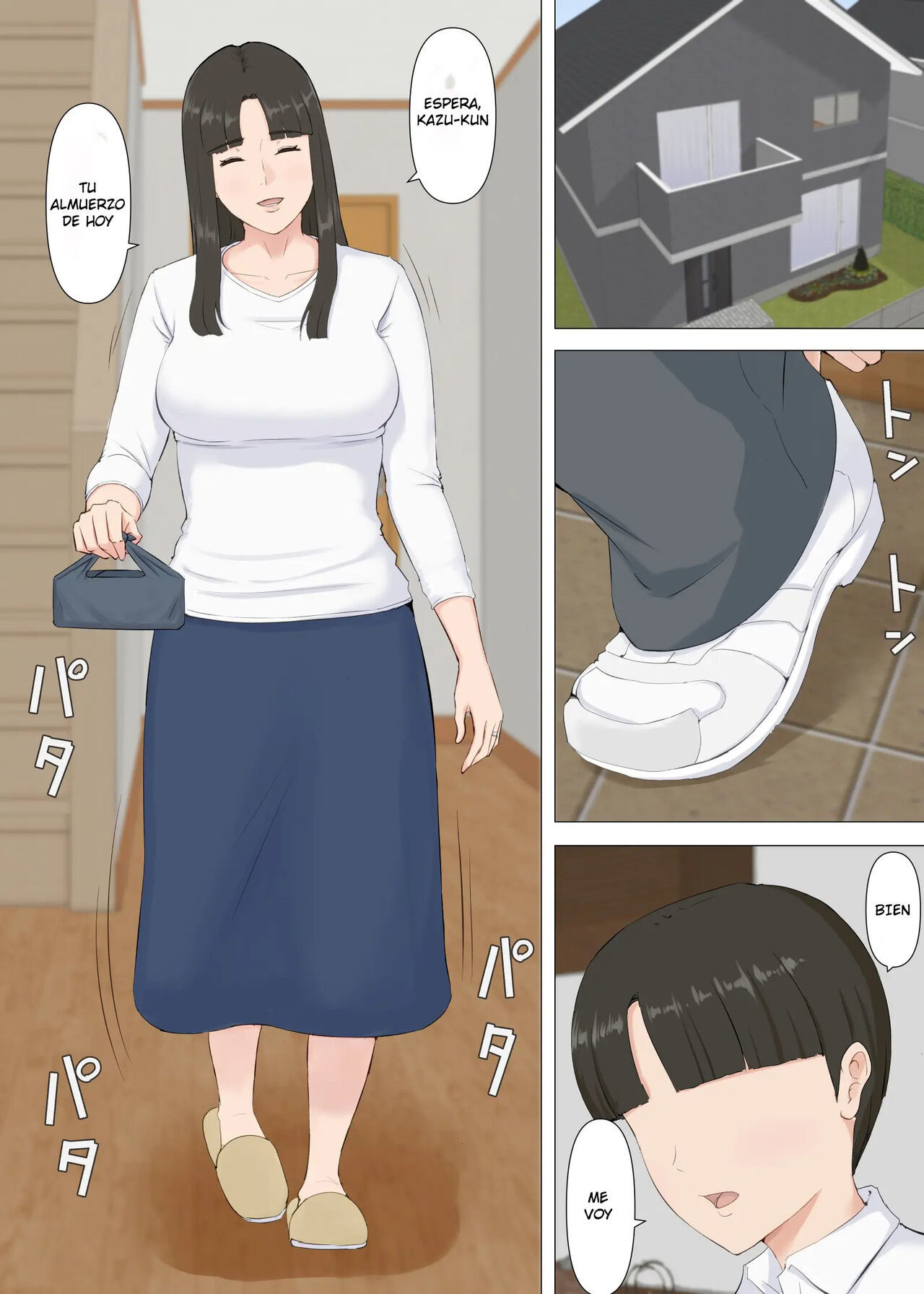 [Horsetail] Kazu-kun to mama [Spanish][SrTraduc]