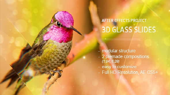 Glass Slides 3D - VideoHive 13107744