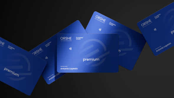 Credit Card Mockup - VideoHive 59930591