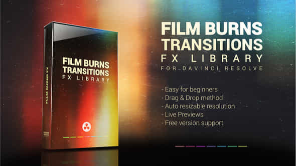 Film Burns Transitions - VideoHive 38274472