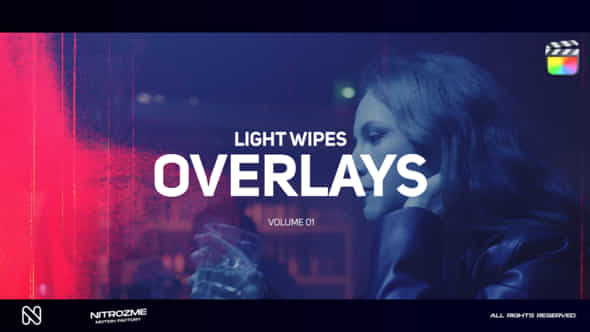 Light Wipes Overlays Vol 01 For Final Cut Pro X - VideoHive 50159106