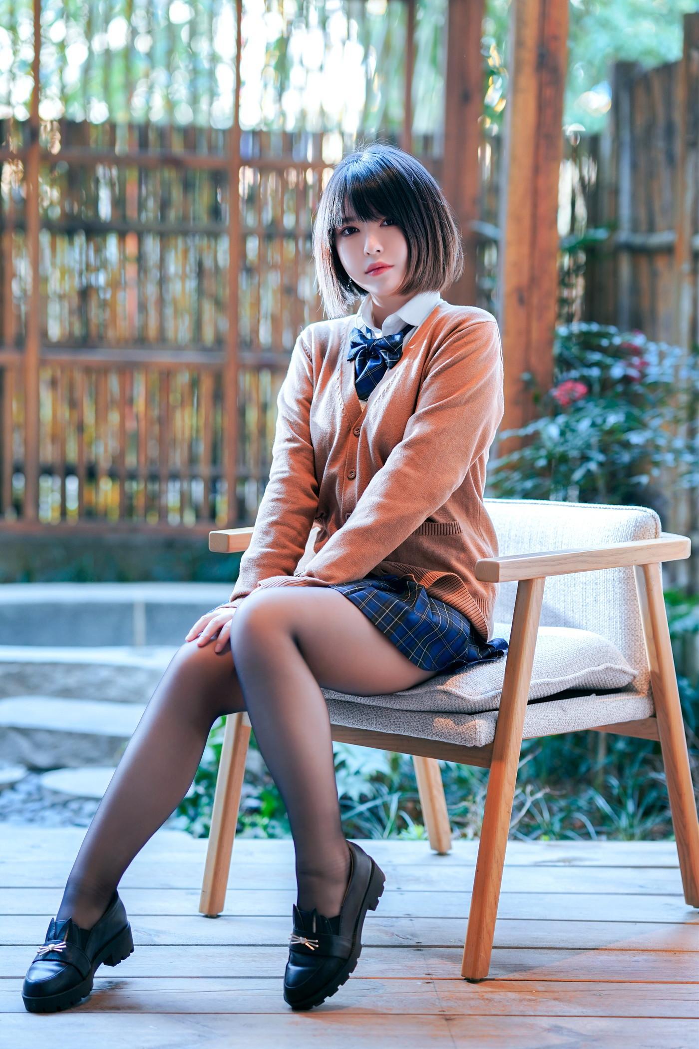 Cosplay 半半子Banbanko 彼女の制服(36)