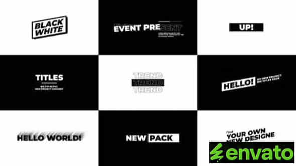 Big Titles 20 Mogrt - VideoHive 39949635