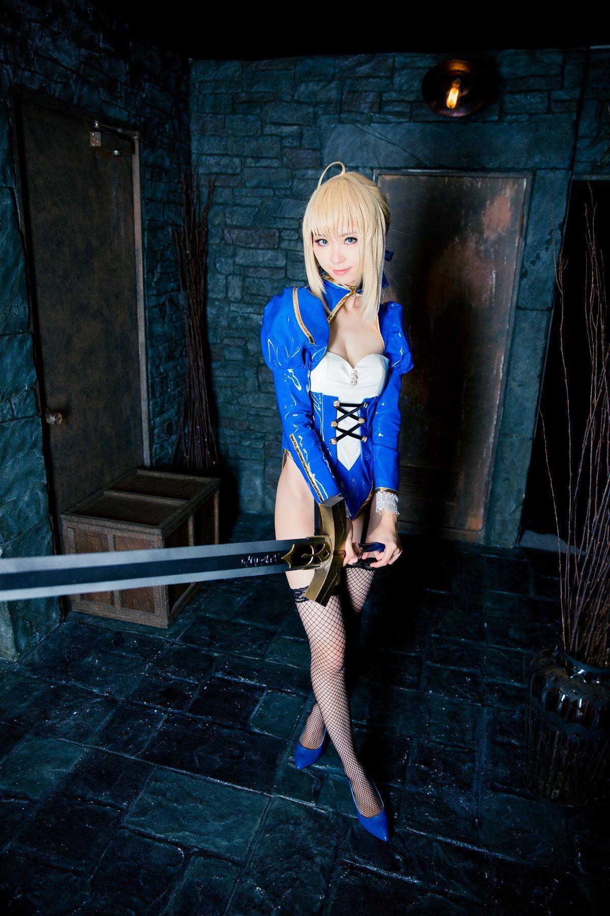 Mike(ミケ) 《Fate stay night》Saber [Mikehouse] 写真集(40)