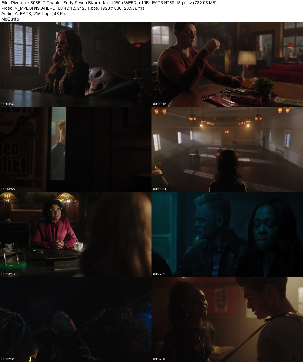 Riverdale S03E12 Chapter Forty-Seven Bizarrodale 1080p WEBRip 10Bit EAC3 H265-d3g