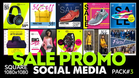 Social Media - SALE Promo - VideoHive 25609077