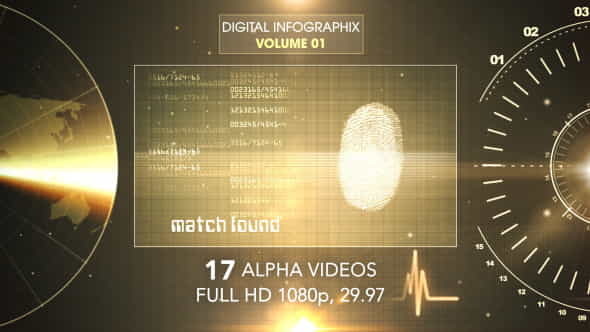 Digital Infographix Vol 1 - VideoHive 5976381