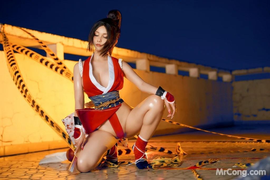 Coser@Joyce Lin: Mai Shiranui (40 photos)(3)
