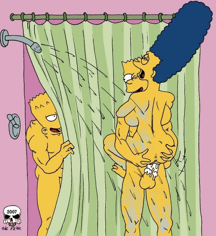 Marge en la Playa – Simpsons Hentai - 11
