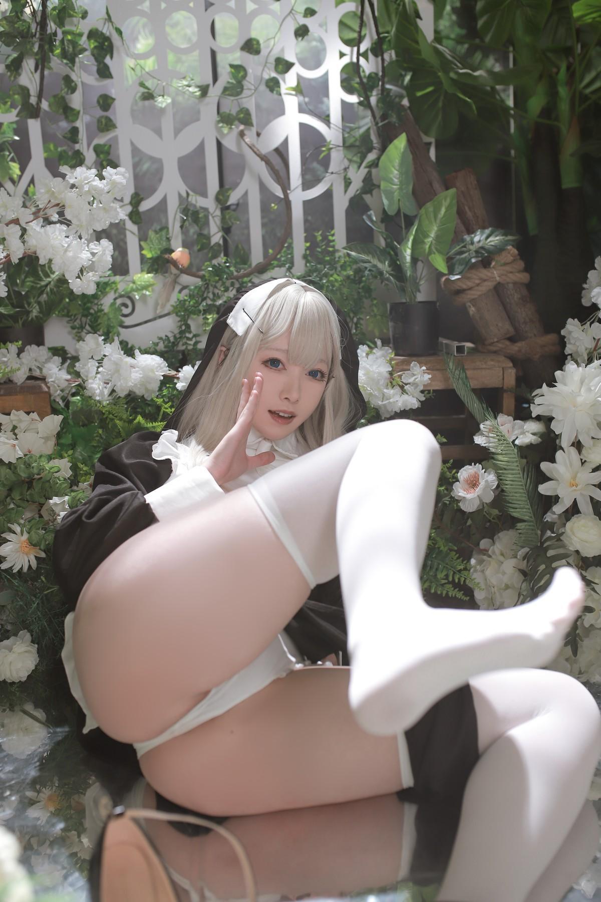 Cosplay Asagiriai愛ちゃん 修女(40)