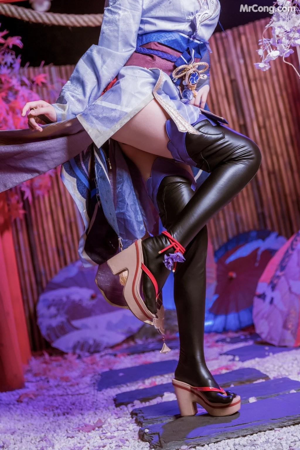 Coser@桜桃喵 Vol.139: 雷电将军+花絮 (51 photos )(30)