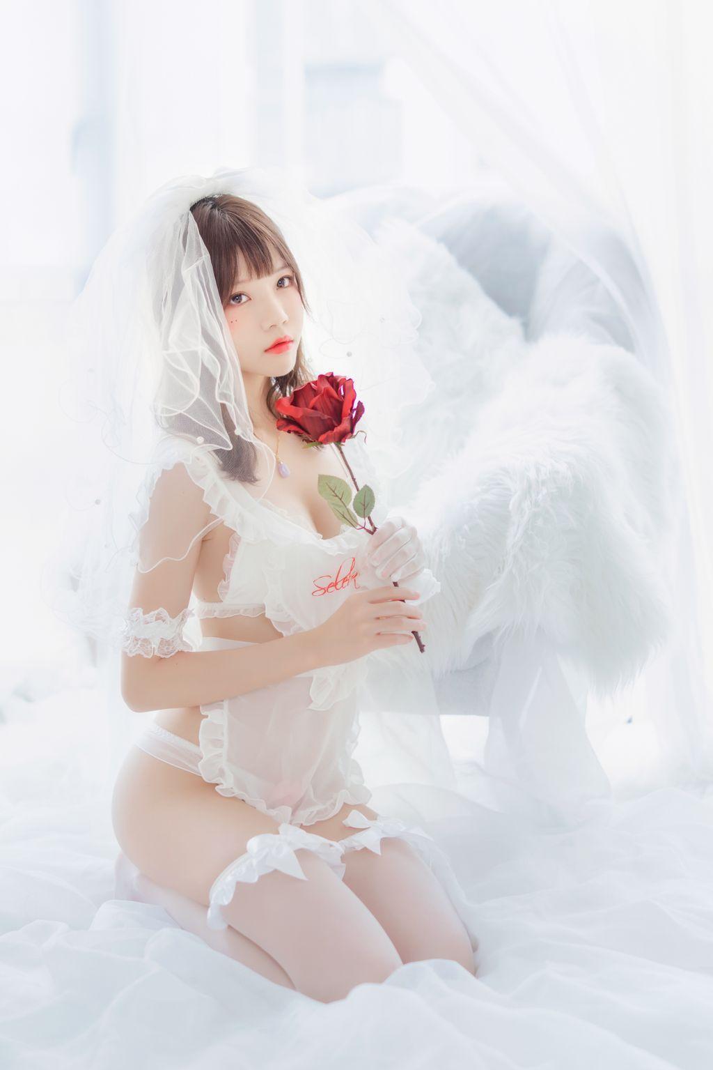 Coser @ 桜 桃 喵 Vol.040: 轻纱 02 (34 photos)