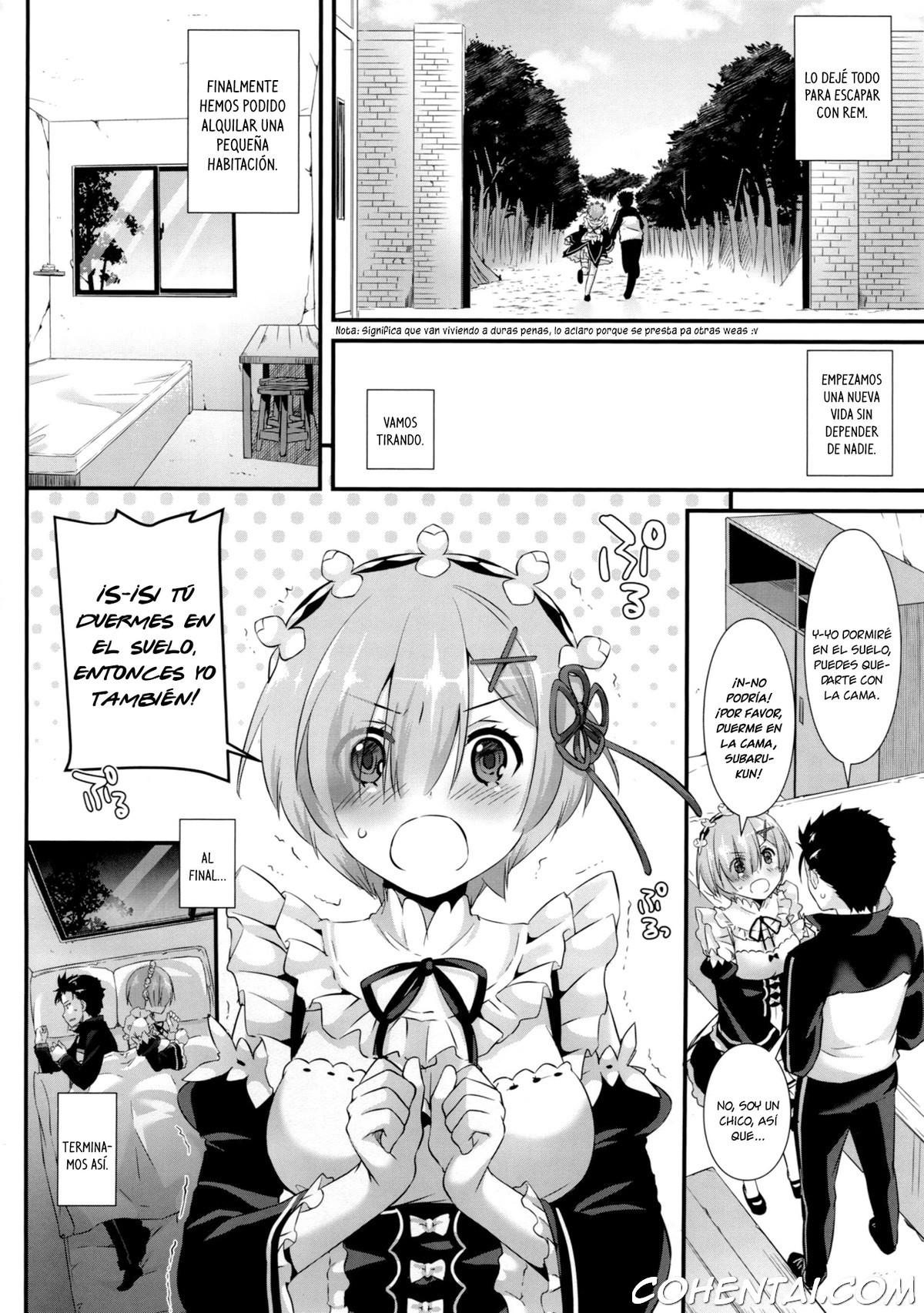 D.L. action 110 (Re:Zero Kara Hajimeru Isekai Seikatsu) xxx comics manga porno doujin hentai español sexo Re:Zero kara Hajimeru Isekai Seikatsu Rem Subaru Natsuki