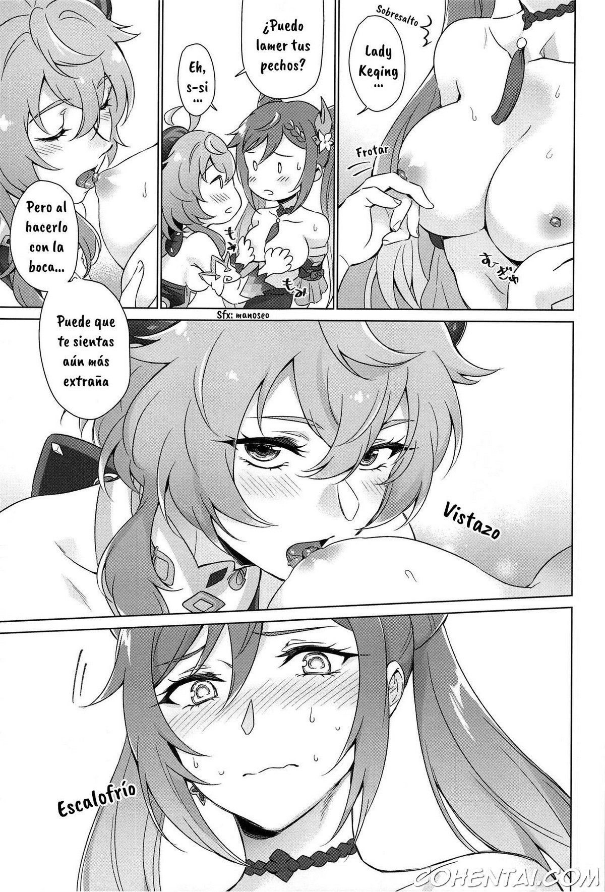 Ecchi desu yo Keqing-san! (Genshin Impact) xxx comics manga porno doujin hentai español sexo 