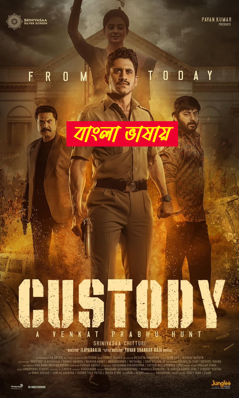 Custody 2025 Bengali Dubbed Movie ORG 720p WEB-DL 1Click Download