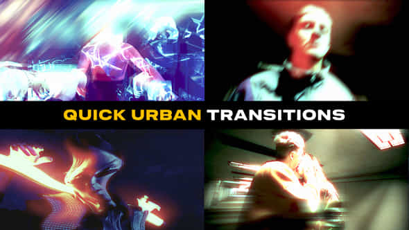 Quick Urban Transitions After Effects - VideoHive 54494543