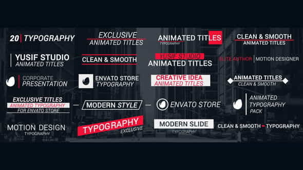 Title Animation - VideoHive 27856754