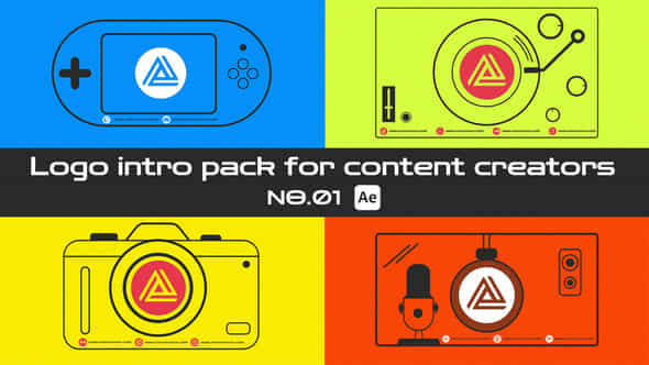 Logo intro pack - VideoHive 44334748