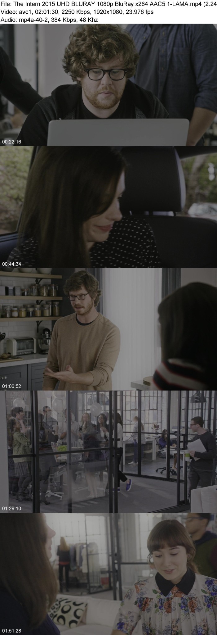 The Intern (2015) UHD BLURAY 1080p BluRay 5 1-LAMA