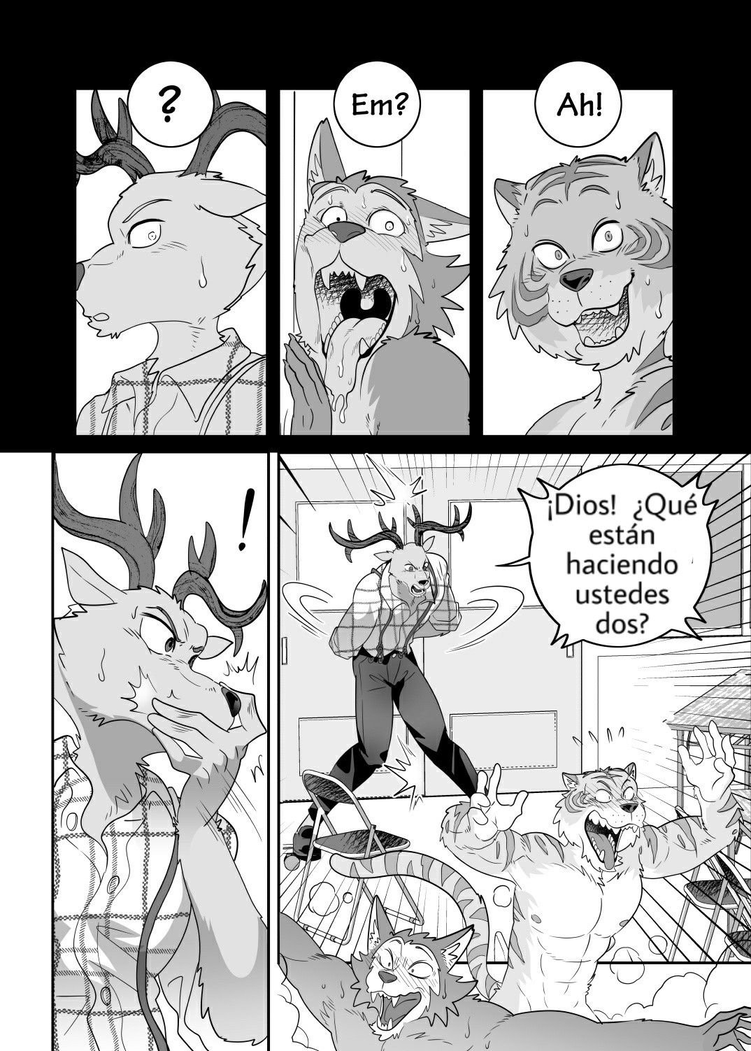 Educacion Sexo de Tigre y Ciervo - Sex Education from Tiger and Deer (BEASTARS) - 20