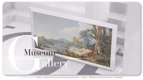 Minimalistic Gallery Museum - VideoHive 45204119