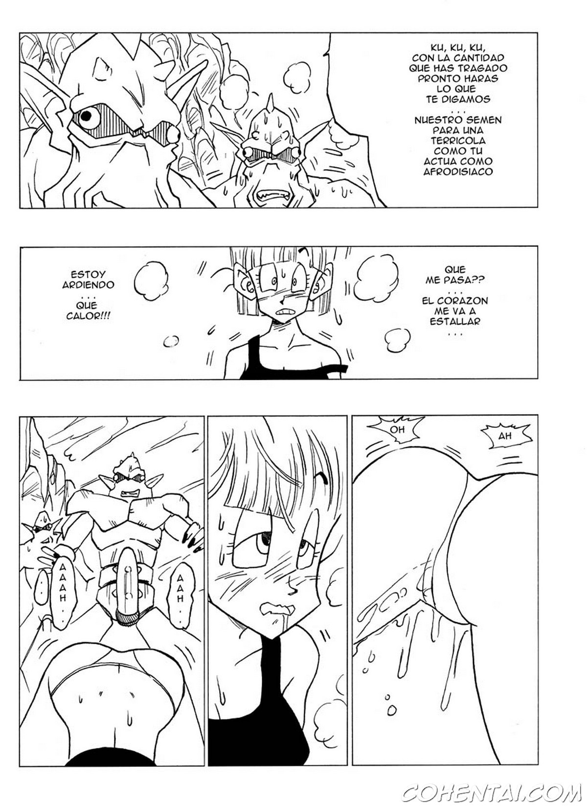 Fake Namekians (Dragon Ball Z) xxx comics manga porno doujin hentai español sexo 