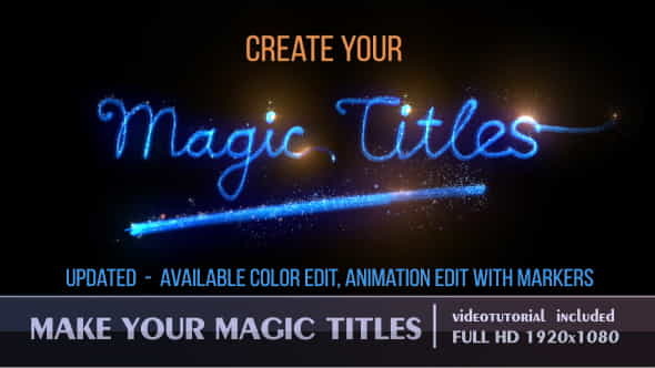 Magic Titles - VideoHive 19445192