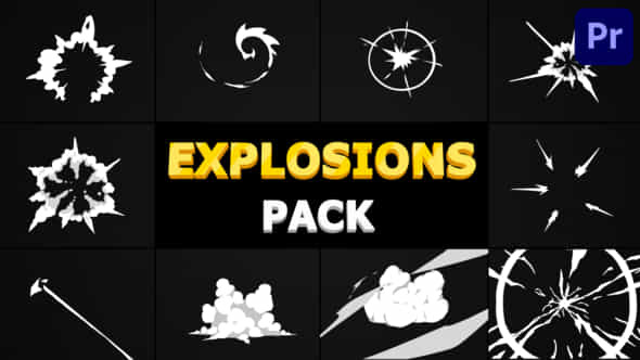 Explosions Pack - VideoHive 33390641